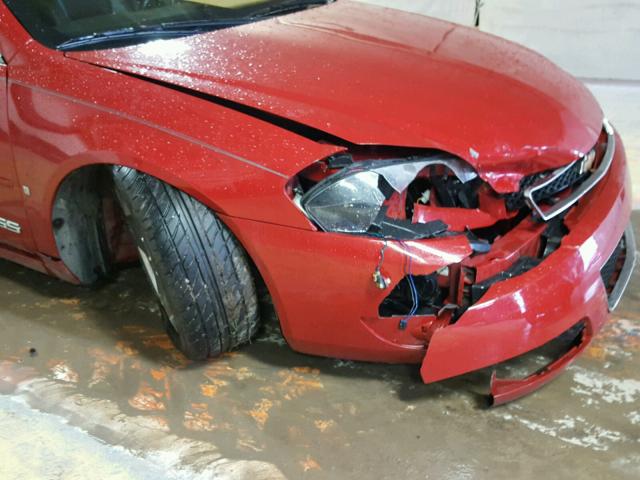 2G1WD58CX81215632 - 2008 CHEVROLET IMPALA SUP 红色 照片 9