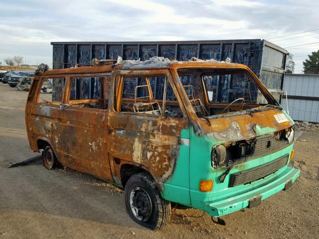 WV2ZB0259EH050514 - 1984 VOLKSWAGEN VANAGON CA GREEN photo 1