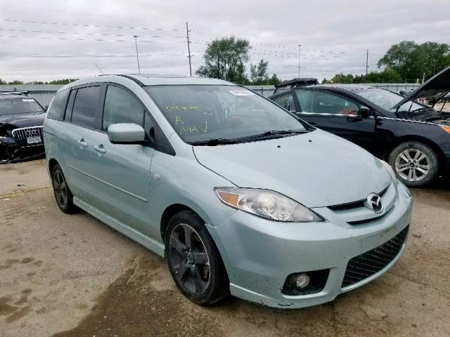 JM1CR293970142255 - 2007 MAZDA 5 BLUE photo 1