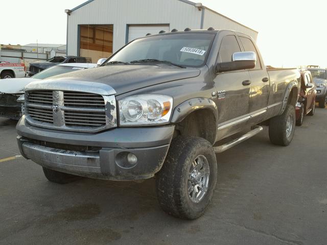 3D7MX38A77G842132 - 2007 DODGE RAM 3500 S GRAY photo 2