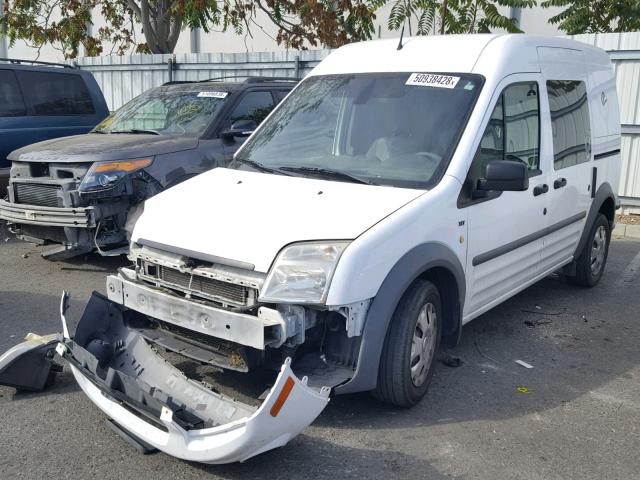 NM0LS6BN8CT080229 - 2012 FORD TRANSIT CO WHITE photo 2