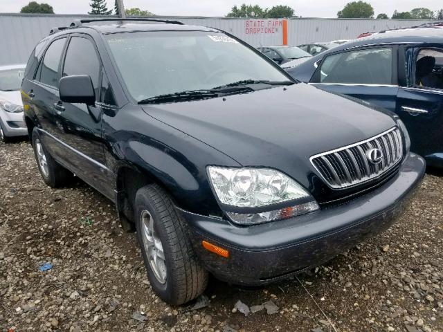 JTJHF10U820287761 - 2002 LEXUS RX 300 BLACK photo 1