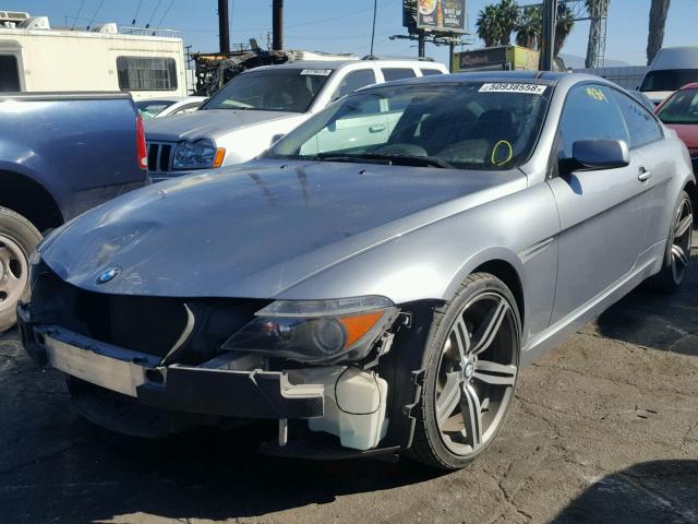 WBAEH73445B869389 - 2005 BMW 645 CI AUT GRAY photo 2