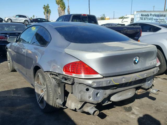 WBAEH73445B869389 - 2005 BMW 645 CI AUT GRAY photo 3