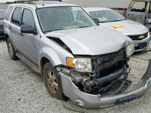 1FMCU93108KA14065 - 2008 FORD ESCAPE XLT SILVER photo 1