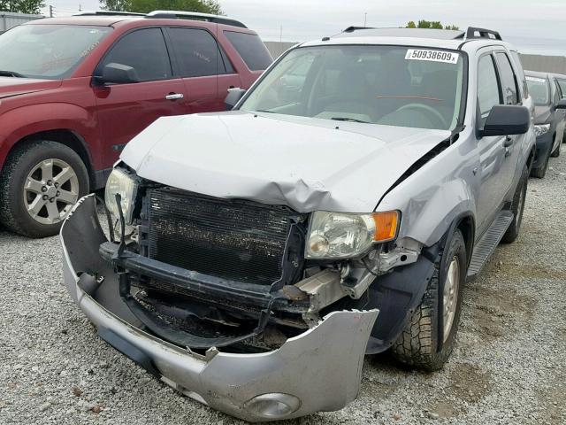 1FMCU93108KA14065 - 2008 FORD ESCAPE XLT SILVER photo 2