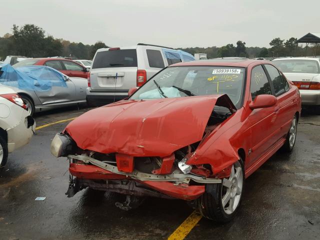 3N1AB51D85L523485 - 2005 NISSAN SENTRA SE- RED photo 2