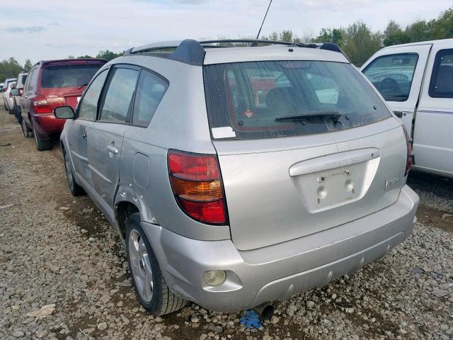 5Y2SL62814Z439117 - 2004 PONTIAC VIBE SILVER photo 3