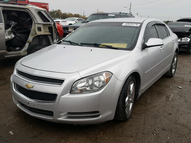 1G1ZH57NX94225197 - 2009 CHEVROLET MALIBU 1LT ვერცხლისფერი ფოტო 2