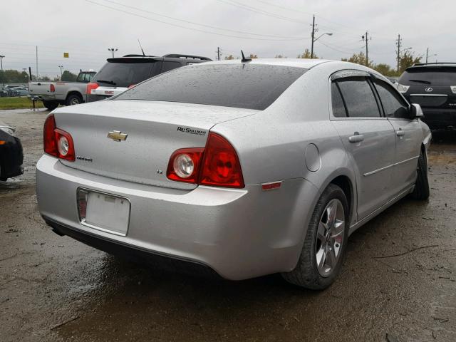 1G1ZH57NX94225197 - 2009 CHEVROLET MALIBU 1LT ვერცხლისფერი ფოტო 4