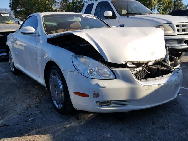 JTHFN48Y120019073 - 2002 LEXUS SC 430 WHITE photo 1