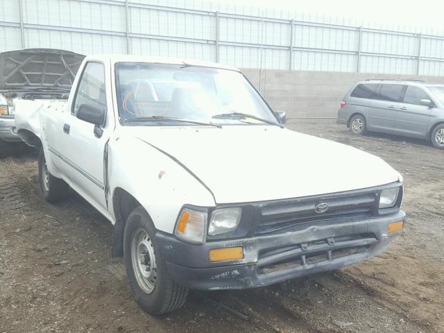 4TARN81A6NZ034067 - 1992 TOYOTA PICKUP 1/2 WHITE photo 1