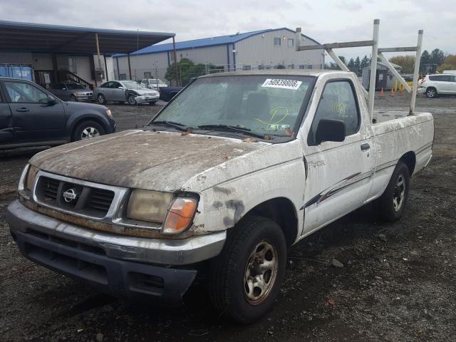 1N6DD21SXWC388571 - 1998 NISSAN FRONTIER X WHITE photo 2