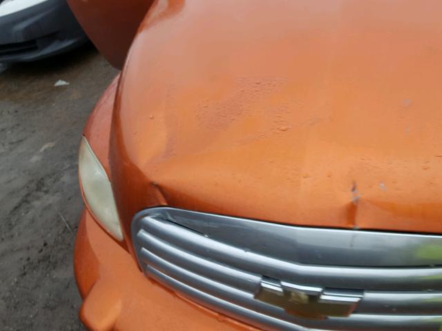 3GNDA23D98S614727 - 2008 CHEVROLET HHR LT ORANGE photo 9