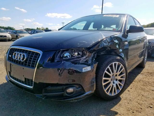 WAUKD78P56A139418 - 2006 AUDI A3 S-LINE BLACK photo 2