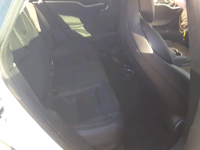 5YJSA1E24HF219207 - 2017 TESLA MODEL S Սպիտակ լուսանկար 6