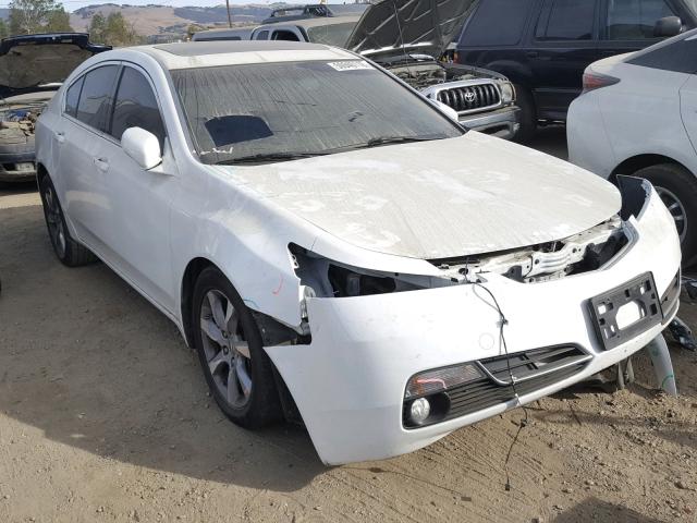 19UUA8F55CA017067 - 2012 ACURA TL WHITE photo 1