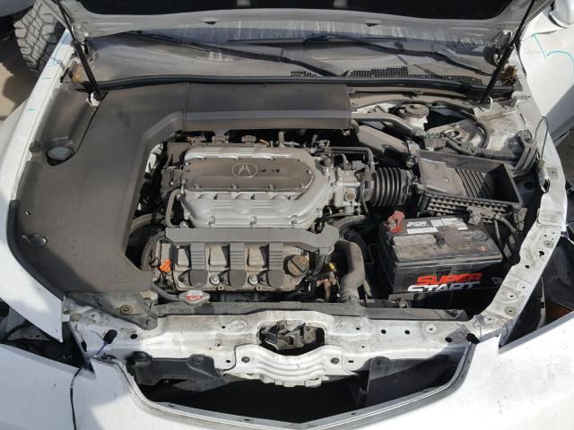 19UUA8F55CA017067 - 2012 ACURA TL WHITE photo 7