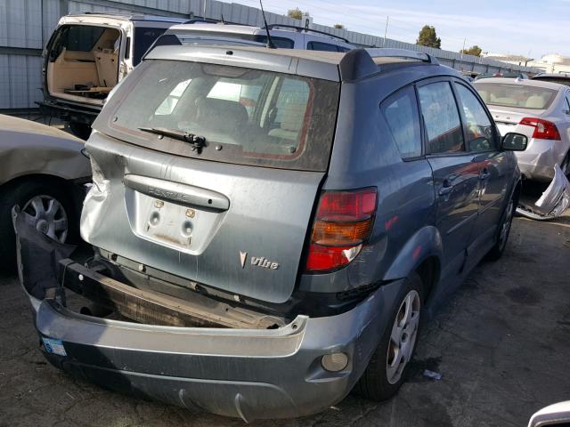 5Y2SL65877Z422368 - 2007 PONTIAC VIBE GREEN photo 4