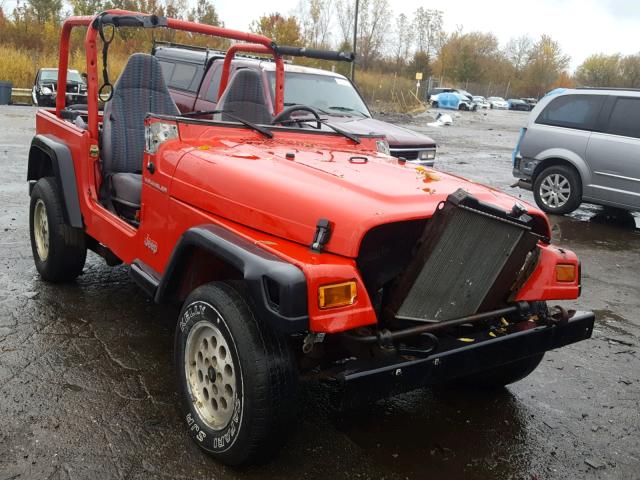 1J4FY29P7VP534832 - 1997 JEEP WRANGLER / RED photo 1