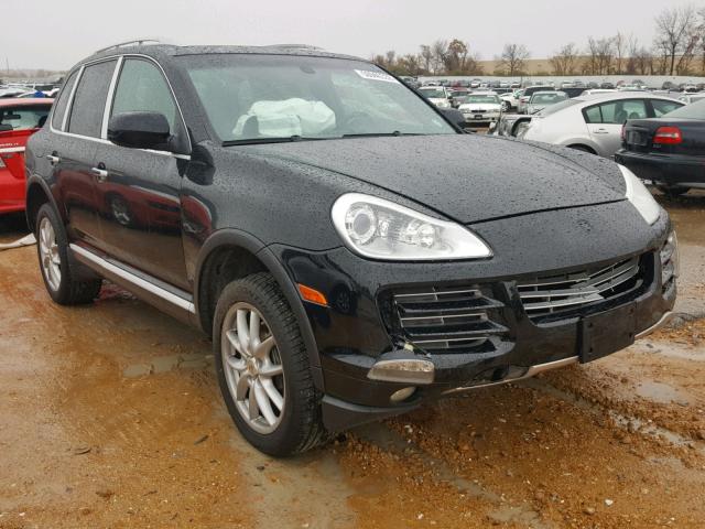 WP1AA29P28LA27030 - 2008 PORSCHE CAYENNE BLACK photo 1