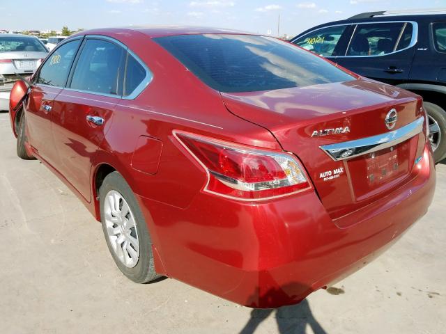 1N4AL3AP6DN479094 - 2013 NISSAN ALTIMA 2.5 BURGUNDY photo 3