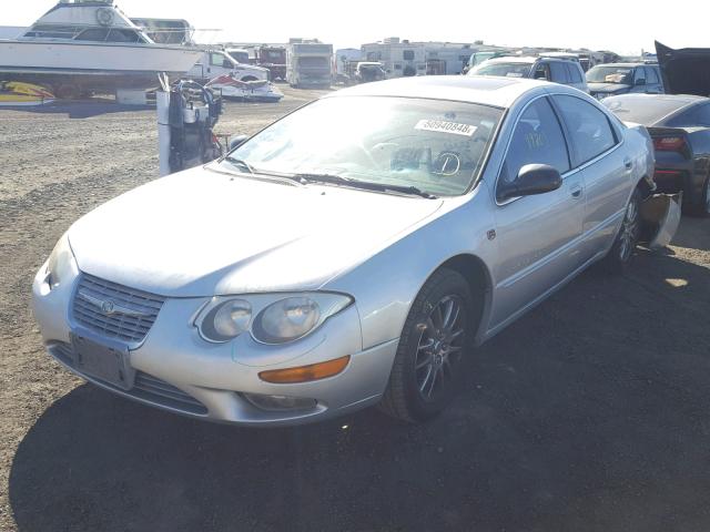 2C3AE66G81H714523 - 2001 CHRYSLER 300M SILVER photo 2