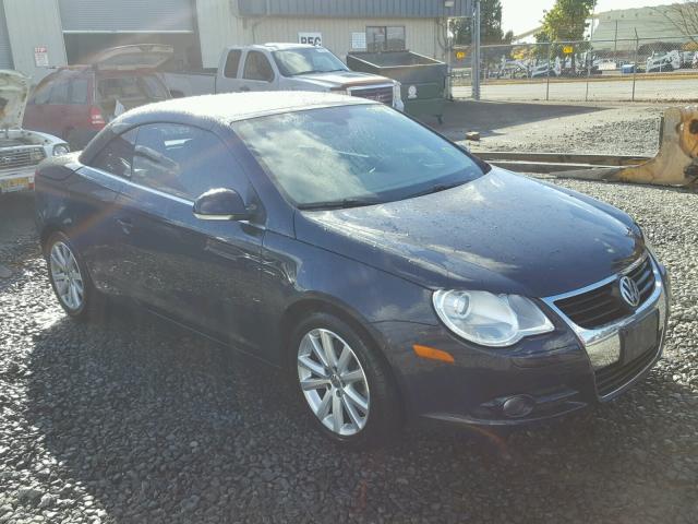 WVWFA71F17V002629 - 2007 VOLKSWAGEN EOS 2.0T L BLUE photo 1