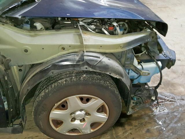 1HGCM56487A019684 - 2007 HONDA ACCORD LX BLUE photo 9