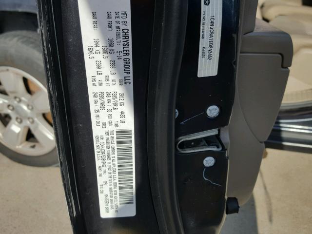 1C4NJCBA7ED843462 - 2014 JEEP COMPASS SP ლურჯი ფოტო 10