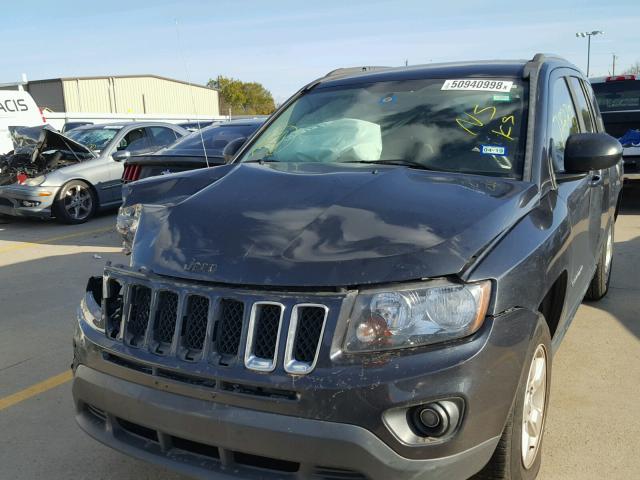 1C4NJCBA7ED843462 - 2014 JEEP COMPASS SP ლურჯი ფოტო 2