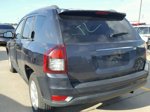 1C4NJCBA7ED843462 - 2014 JEEP COMPASS SP ლურჯი ფოტო 3