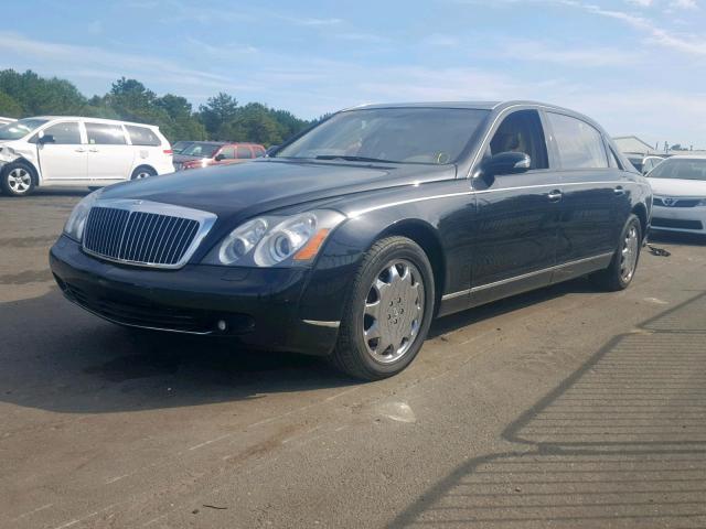 WDBVG78J66A001680 - 2006 MAYBACH MAYBACH 62 BLACK photo 2