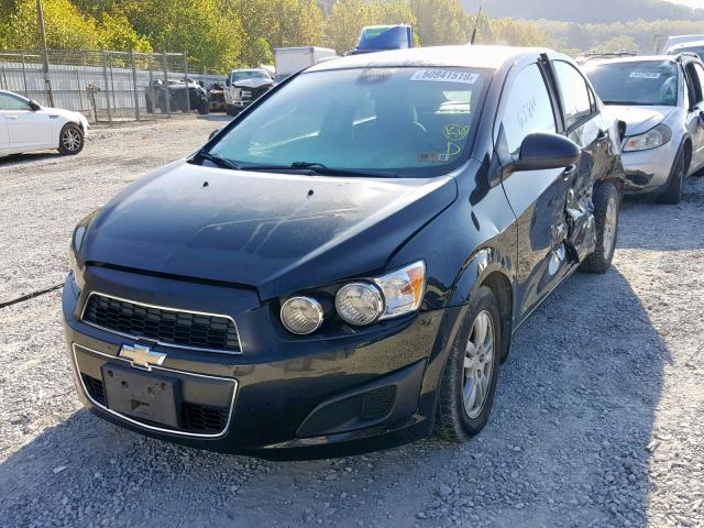 1G1JA5SH1C4117898 - 2012 CHEVROLET SONIC LS BLACK photo 2