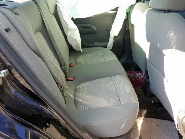 1G1JA5SH1C4117898 - 2012 CHEVROLET SONIC LS BLACK photo 6