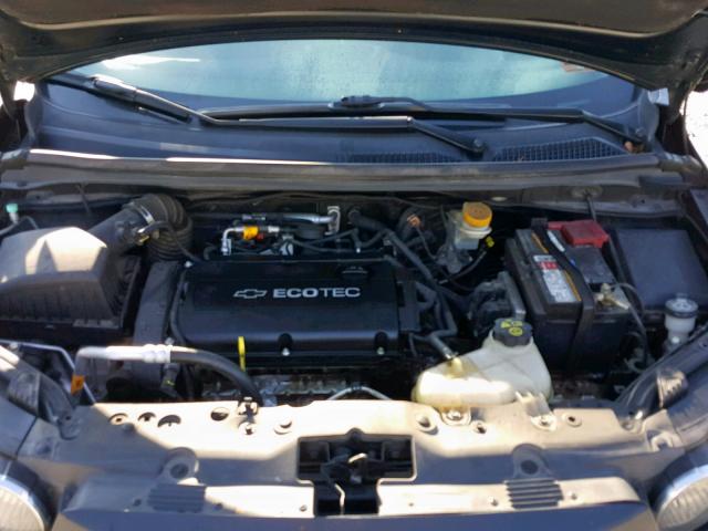 1G1JA5SH1C4117898 - 2012 CHEVROLET SONIC LS BLACK photo 7