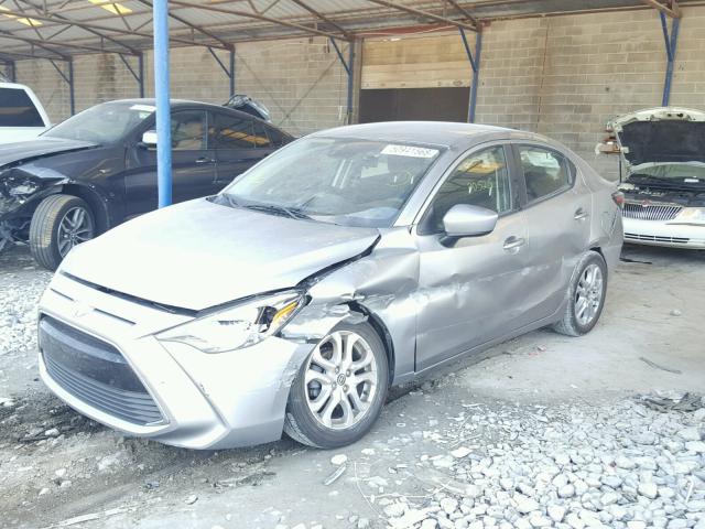 3MYDLBZV4GY143926 - 2016 TOYOTA SCION IA SILVER photo 2