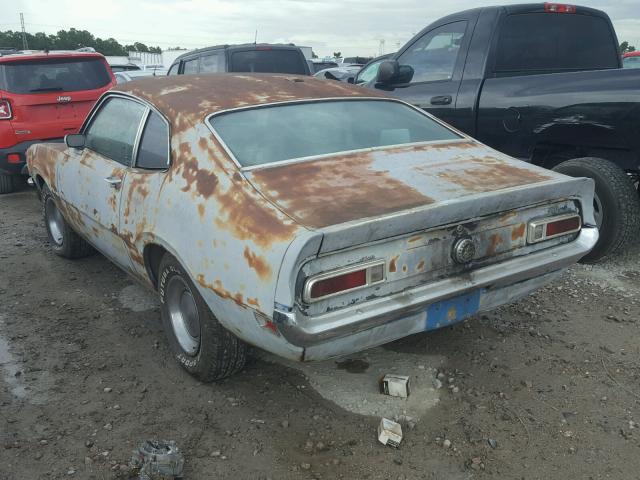 0K91L302063 - 1970 FORD MAVERICK GRAY photo 3