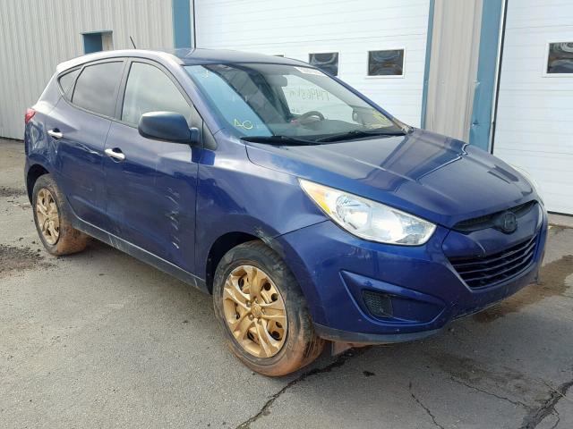 KM8JT3AC8DU551437 - 2013 HYUNDAI TUCSON GL BLUE photo 1