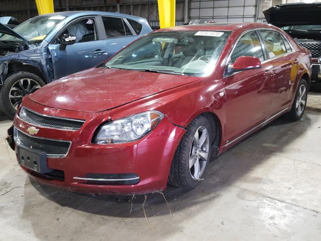 1G1ZJ57B38F288655 - 2008 CHEVROLET MALIBU 2LT BURGUNDY photo 2