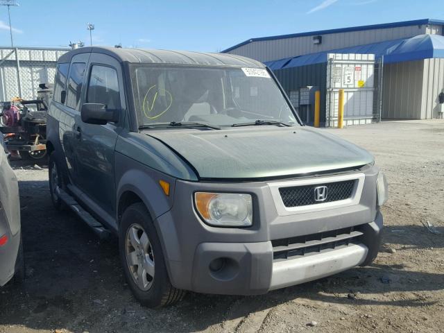 5J6YH28665L008992 - 2005 HONDA ELEMENT EX GREEN photo 1