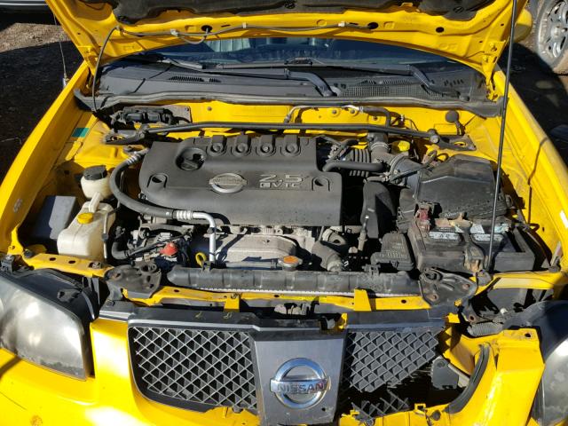 3N1AB51D75L507343 - 2005 NISSAN SENTRA SE- YELLOW photo 7