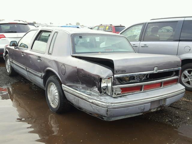 1LNLM83W9SY603173 - 1995 LINCOLN TOWN CAR C GRAY photo 3