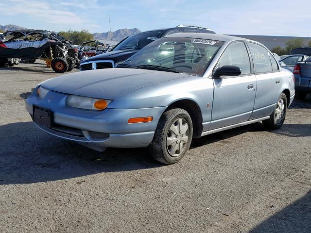 1G8ZH52802Z117098 - 2002 SATURN SL1 SILVER photo 2