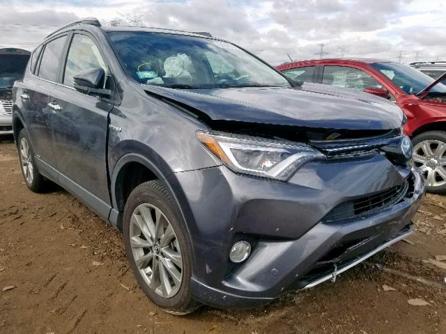 JTMDJREV1HD137508 - 2017 TOYOTA RAV4 HV LI GRAY photo 1