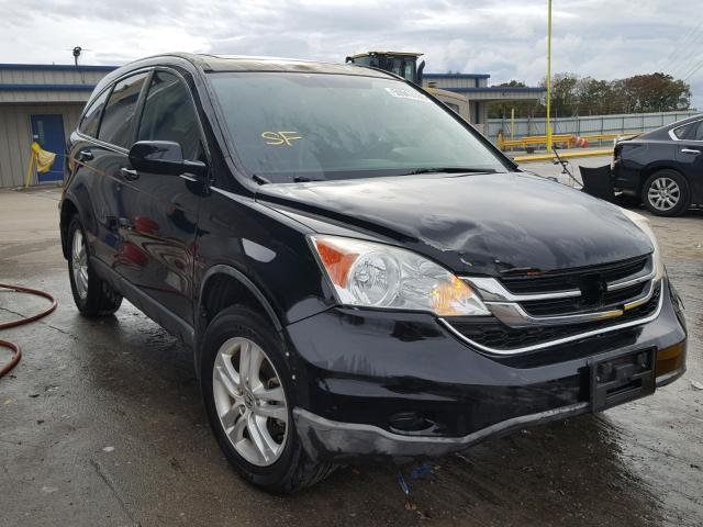 5J6RE3H72AL045527 - 2010 HONDA CR-V EXL BLACK photo 1