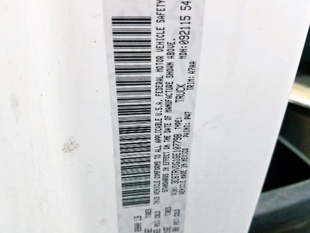 3C6TRVDG1GE107798 - 2016 RAM PROMASTER Ağ foto 10