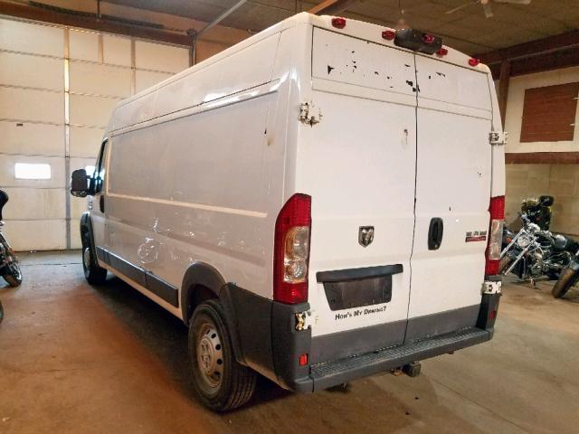 3C6TRVDG1GE107798 - 2016 RAM PROMASTER Ağ foto 3