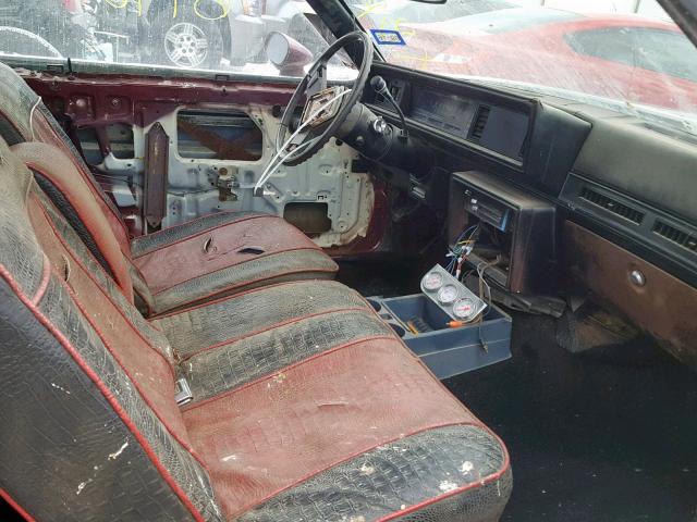 1G3AM47AXER323389 - 1984 OLDSMOBILE CUTLASS SU RED photo 5