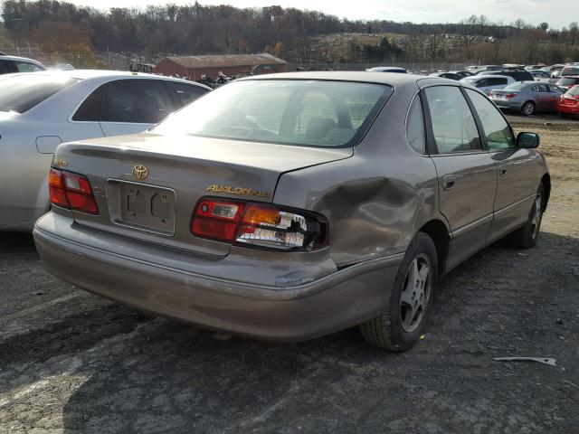 4T1BF18B9WU263300 - 1998 TOYOTA AVALON XL GOLD photo 4